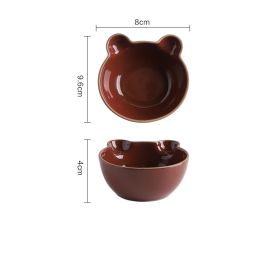 Cartoon Creative Ceramic Dipping Sauce Saucer