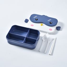 Cute Cartoon Plastic PP Bento Box Students Portable Lunch