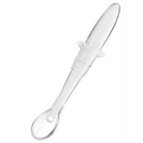 Children's Training Full Silicone Soft Baby Spoon