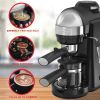 Brentwood GA-135BK Espresso and Cappuccino Maker, Black