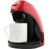 Brentwood TS-112R Single-Serve Coffee Maker with Mug (Red)