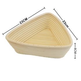 Triangle European Style Bread Basket Baking Props