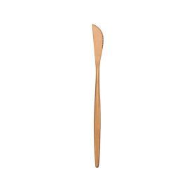 Matte Rose Gold Western Tableware Coffee Stirring Spoon