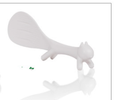 Cute Creative Squirrel Can Stand Non-stick Table Rice Spoon