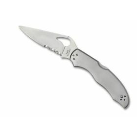 Byrd Harrier 2 Combo Edge Stainless Steel 3.36 in Blade