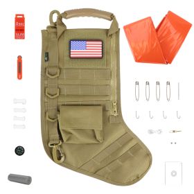 Osage River Tactical Christmas Stocking Survival Pkg Khaki