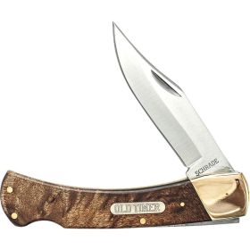 Old Timer Golden Bear Folder 3.75 in Blade Ironwood Handle