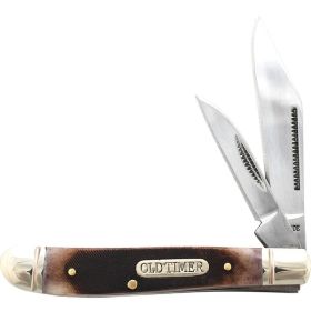 Old Timer Dog Leg Multi-Blades 2.125 in Blade Delrin Handle