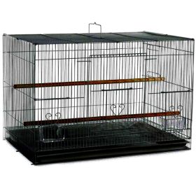 A & E Cages Flight Cage Black 30in X 18in 4pk