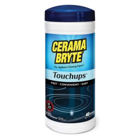 Cerama Bryte 23635 Cooktop Touch-up Wipes, 40-ct