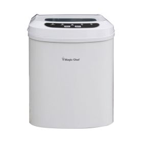 Magic Chef MCIM22W 27-Lb.-Capacity 95-Watt Portable Ice Maker (White)