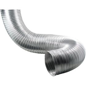 Deflecto A068/4 Semi-Rigid Flexible Aluminum Duct (6" dia x 8ft)