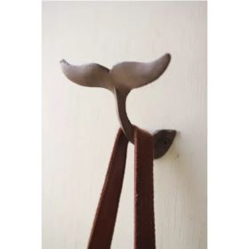 Cast Iron Whale Tail Wall Hook