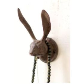 Cast Iron Rabbit Wall Hook