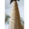 Seagrass Christmas Tree With Metal Star