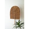 Seagrass Fan Wall Sconce Lamp