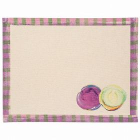 Plum Melon Placemat