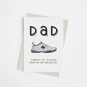 New Balance Father's Day Card - Greeting Card