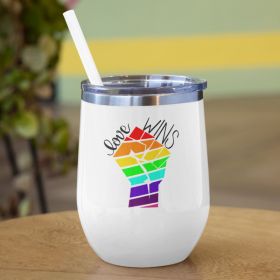 Love Wins Wine Tumbler