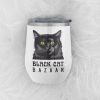 Black Cat Bazaar Wine Tumbler