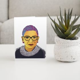 Ruth Bader Ginsburg Pop Art - Greeting Card