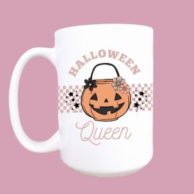 Halloween queen ceramic coffee mug