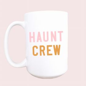 Haunt crew ceramic coffee mug