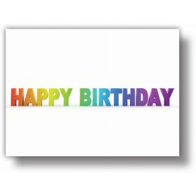 Happy Birthday Letters - Motion Magnet