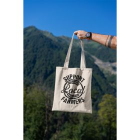 Support Local Farmers Tote Bag, Shopping Bag, Tote Bag