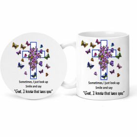 God I Know That Was You Mug and Coaster Set