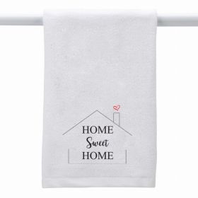 White Towel Home Sweet Home (House)