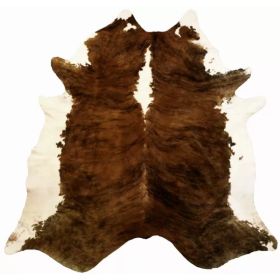 6.5 Ft  Classic Brindled Cowhide Rug