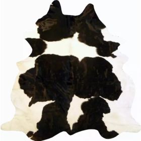 6.5 Ft  Holstein Brindled Cowhide Rug