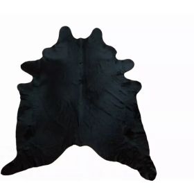 6 Ft Natural Black Brindled Cowhide Rug