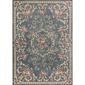 3' x 5' Polypropylene Slate Blue Area Rug