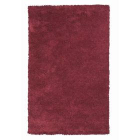 3' x 5' Polyester Red Area Rug