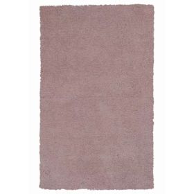 2' x 4' Polyester Rose Pink Area Rug