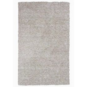 3' x 5' Polyester Ivory Heather Area Rug