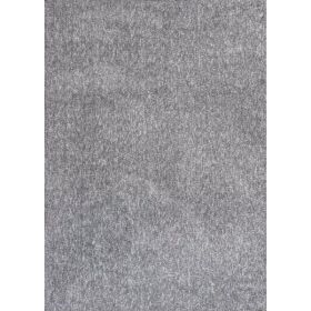 2'x4' Polyester Grey Heather Accent Rug