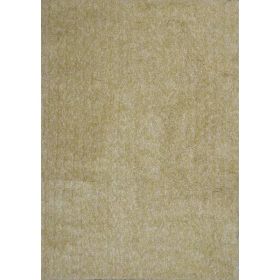 5' x 7'  Polyester Yellow Heather Area Rug