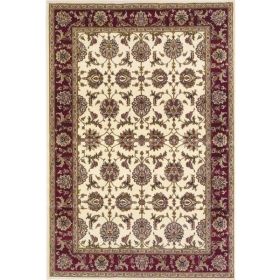 1' x 2' Ivory or Red Floral Vines Area Rug