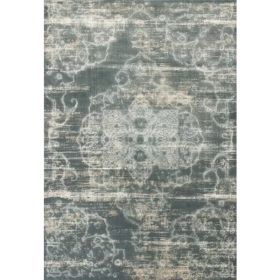 3' x 4' Polypropylene Slate Area Rug