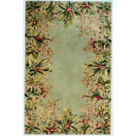 3' x 6'  Wool Sage Area Rug