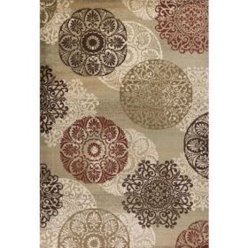 3' x 5' Sage Polypropylene Area Rug