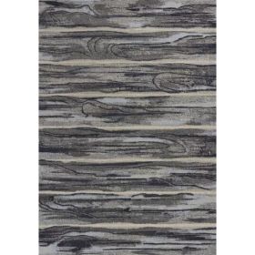 3' x 5' Grey Landscapes Area Rug