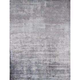 3' x 5' Viscose Slate Area Rug