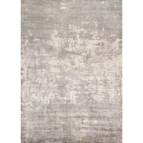 3' x 5' Viscose Beige Area Rug