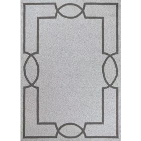 3' x 5' UV treated Polypropylene Oatmeal Area Rug