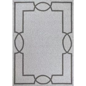 5' x 7'  UV treated Polypropylene Oatmeal Area Rug