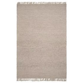 5 x 8  Wool Natural Area Rug